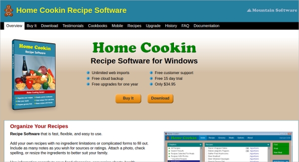 free recipe software for mac
